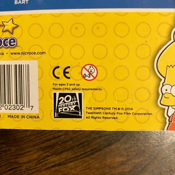 The Simpson's - Homer Simpson 2 1/2"  Bendable Keychain 2014 - Picture 4 of 4